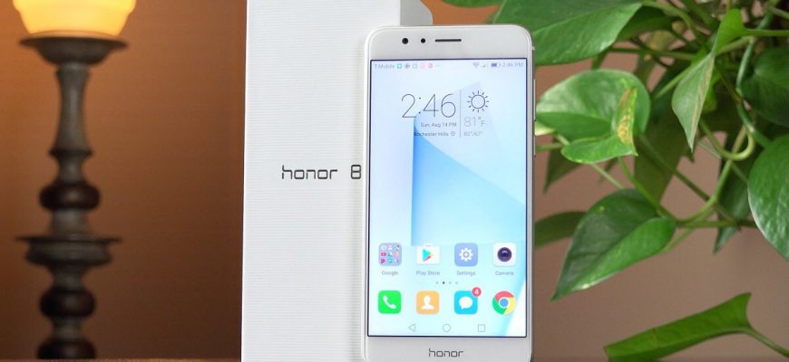 výměna rozbitého skla honor 8
